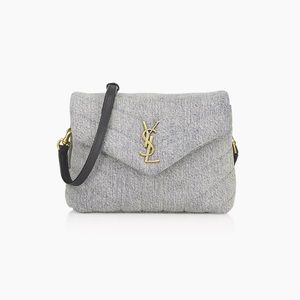 YSL Loulou Toy Denim Crossbody